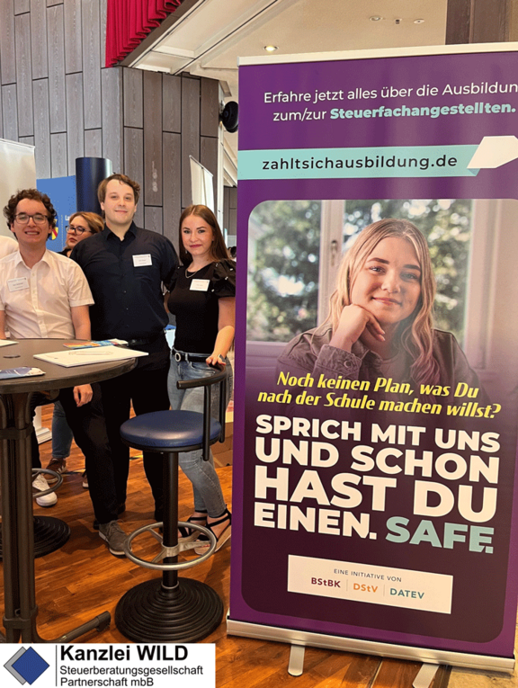 Unsere Mitarbeiter auf der Ausbildungsmesse Rastatt 2026